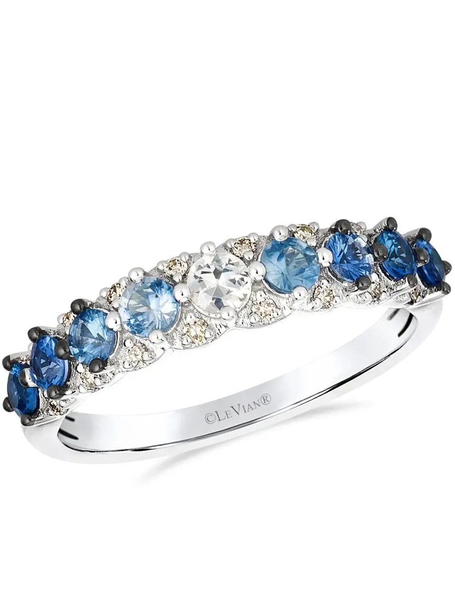 Кольцо с сапфирами и бриллиантами Le Vian
