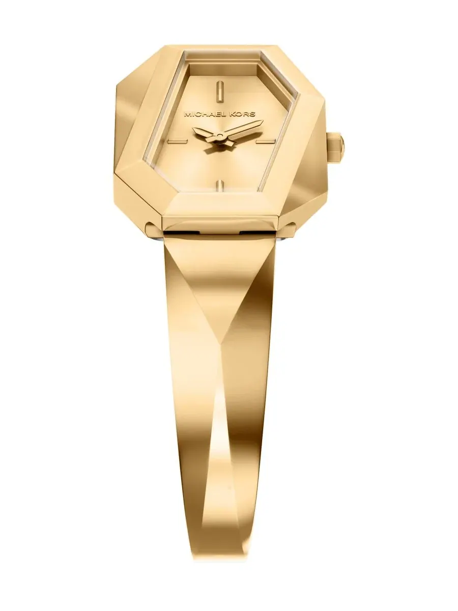Женские часы Suri Two-Hand из стали с позолотой, 25 мм Michael Kors — изображение 4 из 9, оттенок золотистый