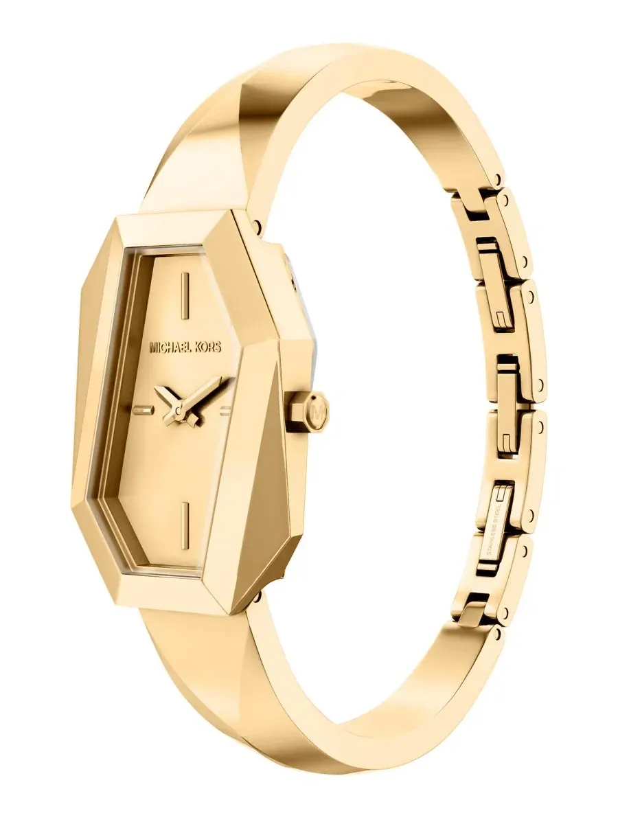 Женские часы Suri Two-Hand из стали с позолотой, 25 мм Michael Kors — изображение 6 из 9, оттенок золотистый