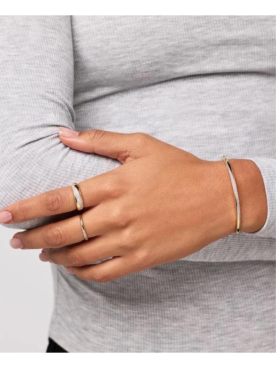 Кольцо Kira Dome Band Ring Ana Luisa — изображение 4 из 4, оттенок золото