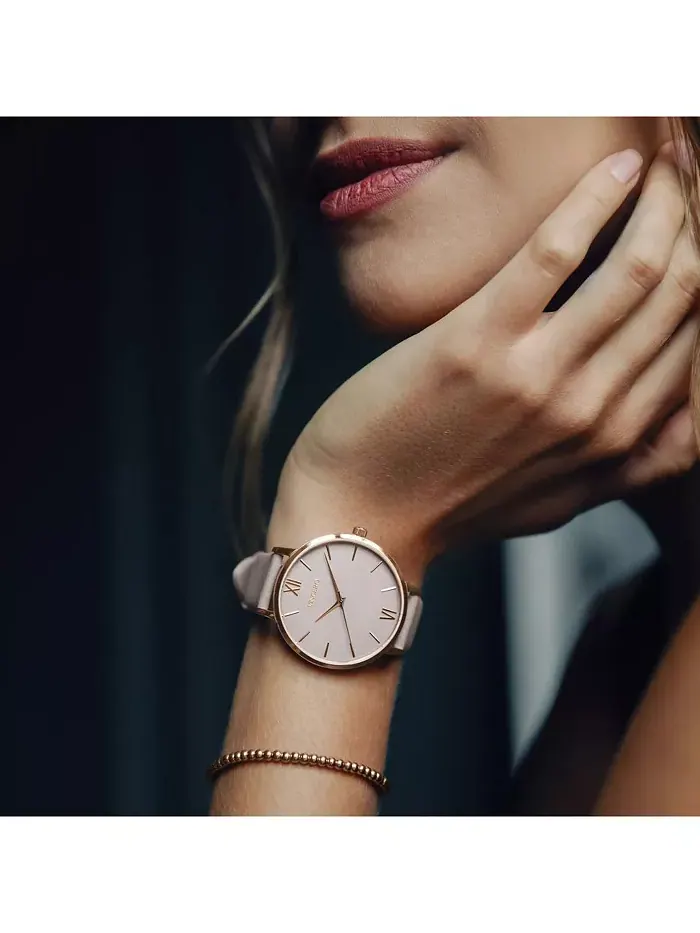 Женские часы Rose Eros Petite с браслетом "миланское плетение" Vincero — изображение 2 из 3, оттенок розовый золотистый