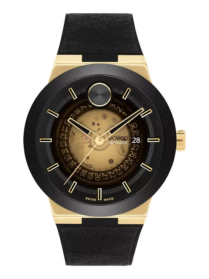 Мужские часы Bold Fusion Automatic Swiss Auto Anthracite Fabric 43.50MM Movado — изображение 1 из 4