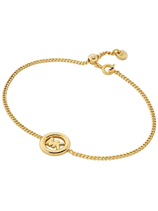 Браслет-Слайдер с логотипом Michael Kors — изображение 1 из 3, оттенок золото