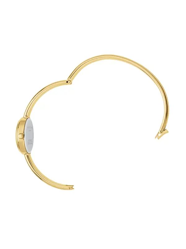Женские часы Bangle s с браслетом из нержавеющей стали золотистого оттенка, 23,5 мм Rosefield — изображение 3 из 4