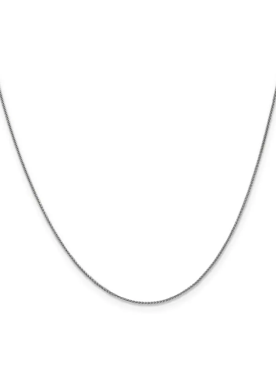 Цепочка Spiga из цельной платины 950 пробы, толщина 0,7 мм, с блестками Curata Jewelry — изображение 1 из 6