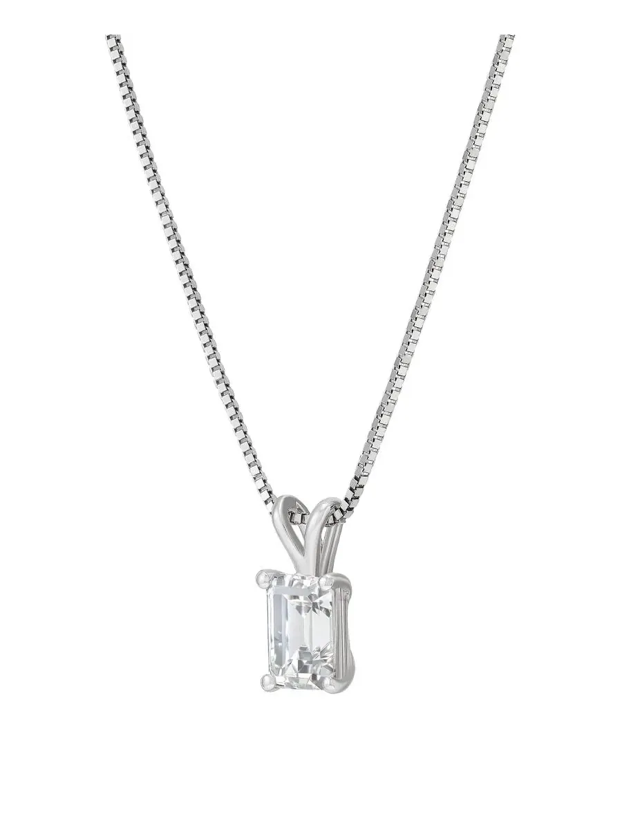 Колье с подвеской из лабораторно выращенного бриллианта IGI Certified Lab-Grown Diamond Solitaire — изображение 3 из 4