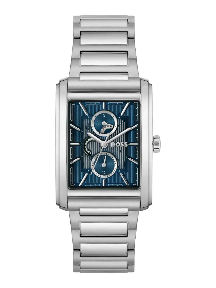 Мужские часы Principle Dress Multi Quartz Multi из нержавеющей стали, диаметр 42,5 мм Hugo Boss — изображение 1 из 4