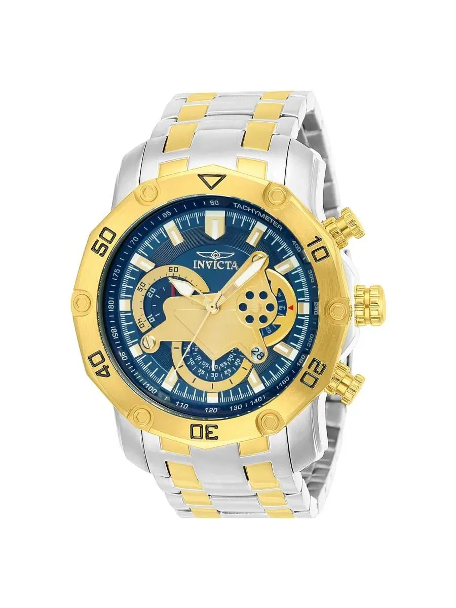 Мужские кварцевые часы Pro Diver 22762 с многофункциональным циферблатом Invicta