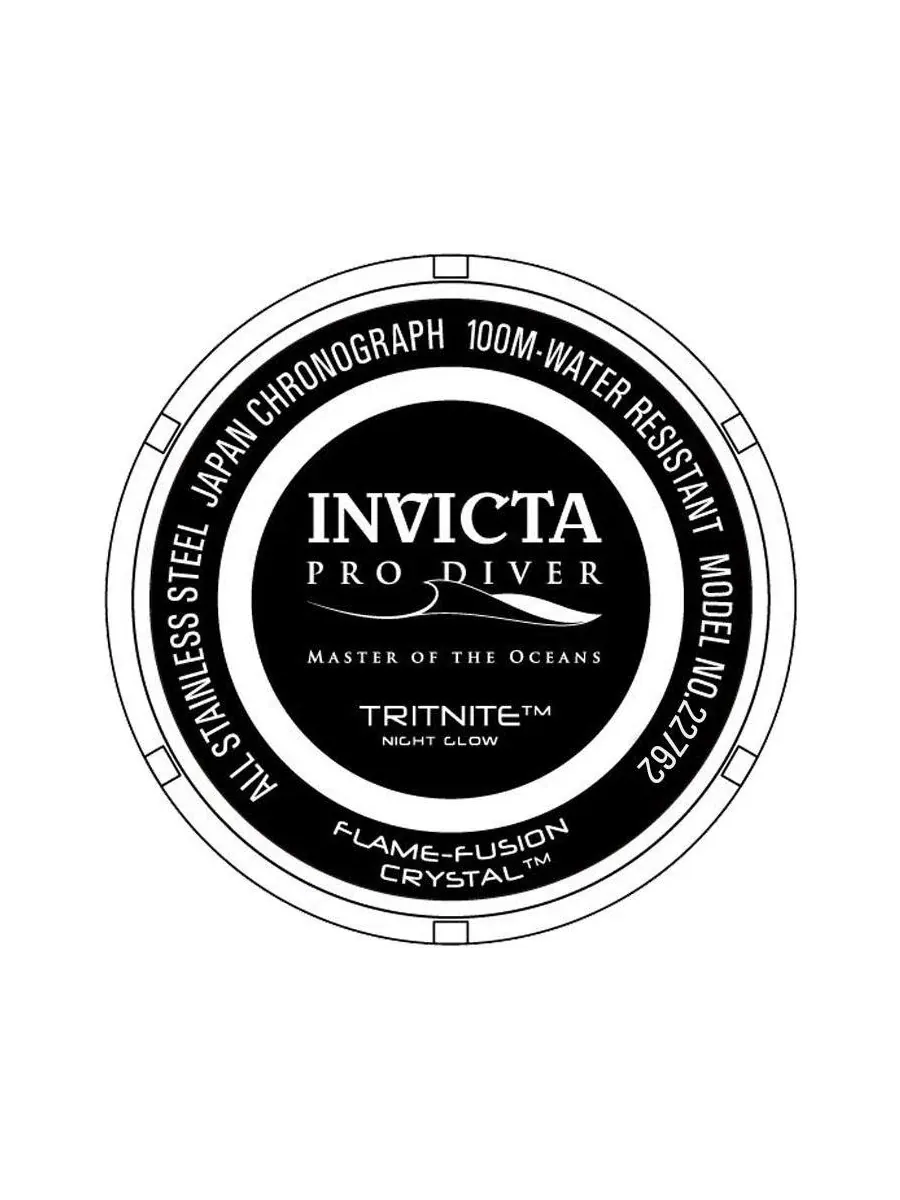 Мужские кварцевые часы Pro Diver 22762 с многофункциональным циферблатом Invicta — изображение 2 из 3