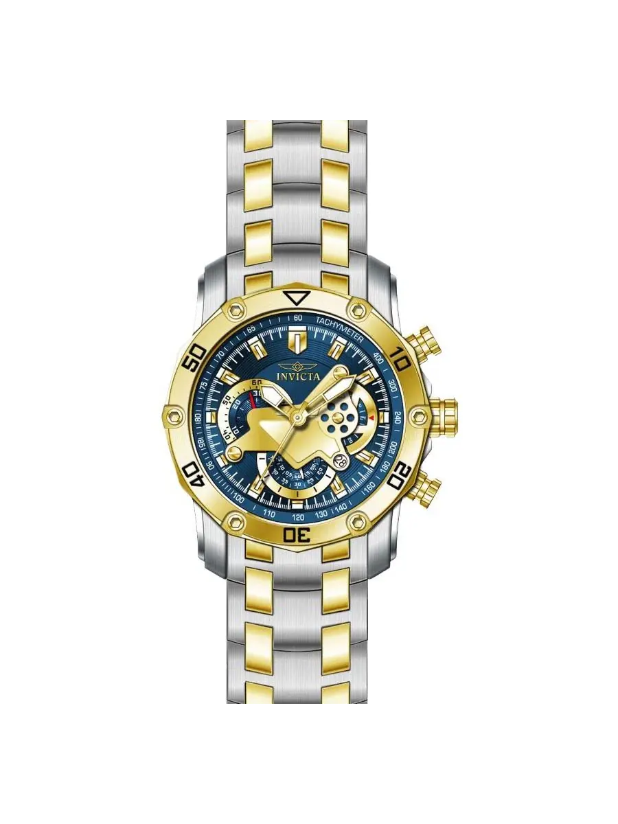 Мужские кварцевые часы Pro Diver 22762 с многофункциональным циферблатом Invicta — изображение 3 из 3