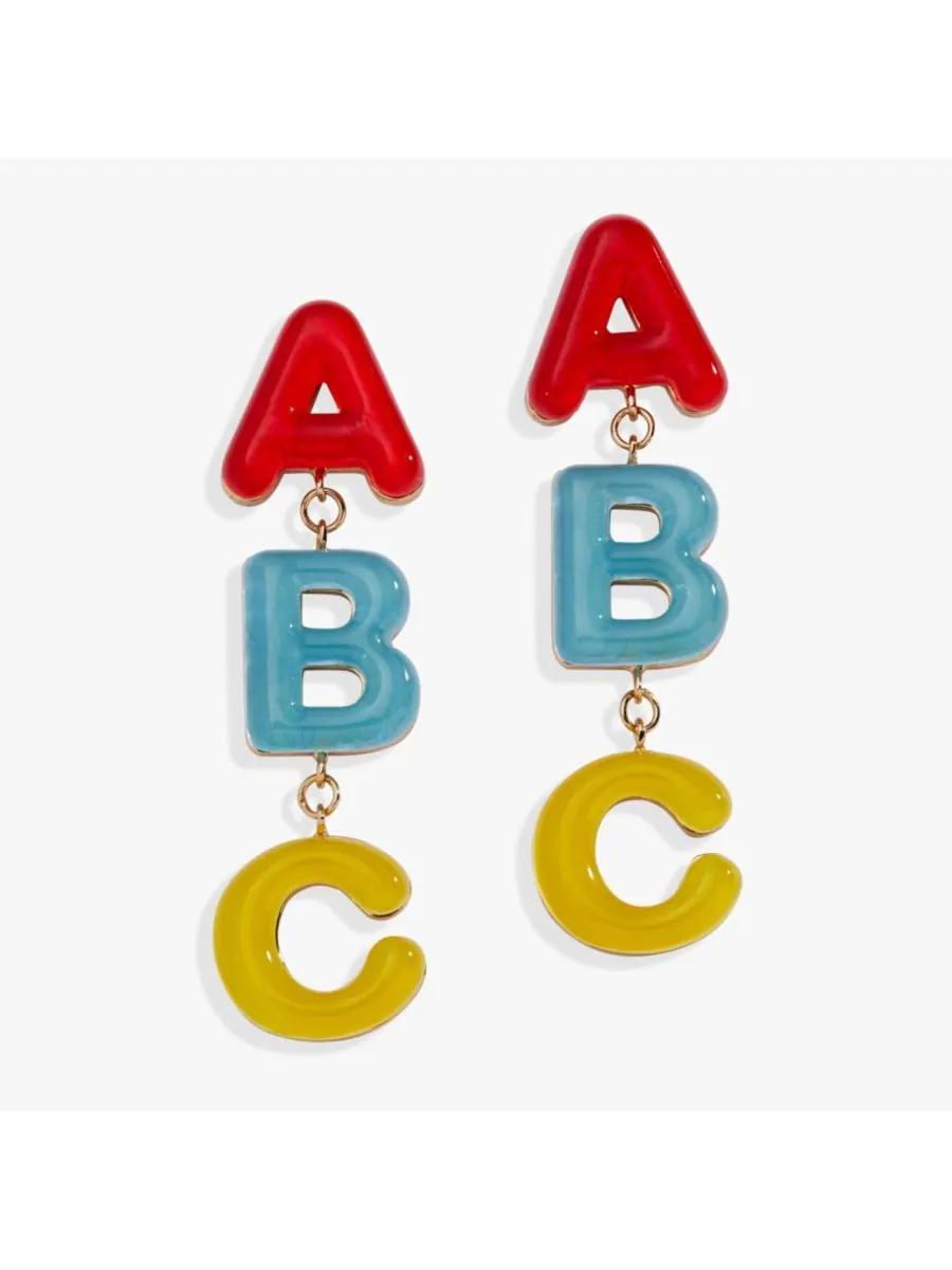 Линейные серьги ABC Alex and Ani — изображение 2 из 5, оттенок нет цвета