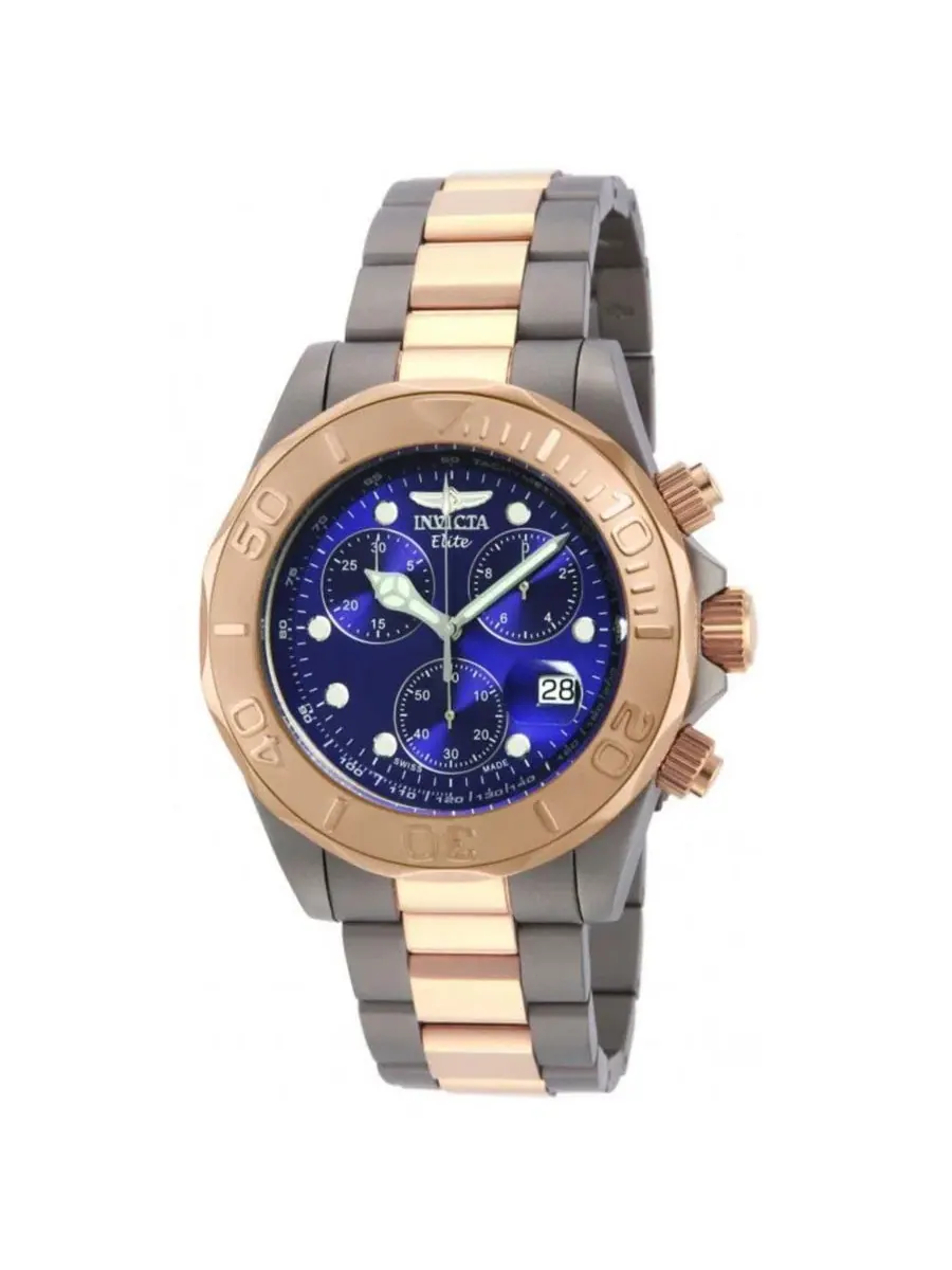 Наручные часы хронограф, 44 мм, с синим циферблатом Invicta Pro Diver 10700 — изображение 1 из 3