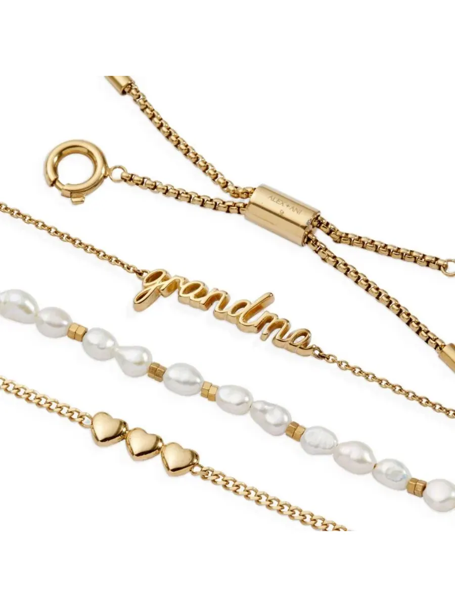 Браслет-набор Grandma 'Home Is Where The Heart Is' Stranded Alex and Ani — изображение 2 из 3, оттенок нет цвета