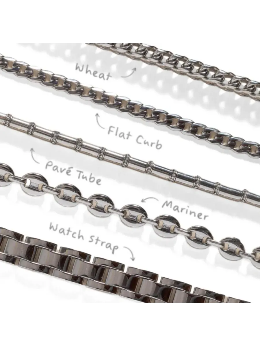 Браслет-трубка с кристаллами, модель Tube Bead and Crystal Chain Alex and Ani — изображение 3 из 3, оттенок нет цвета