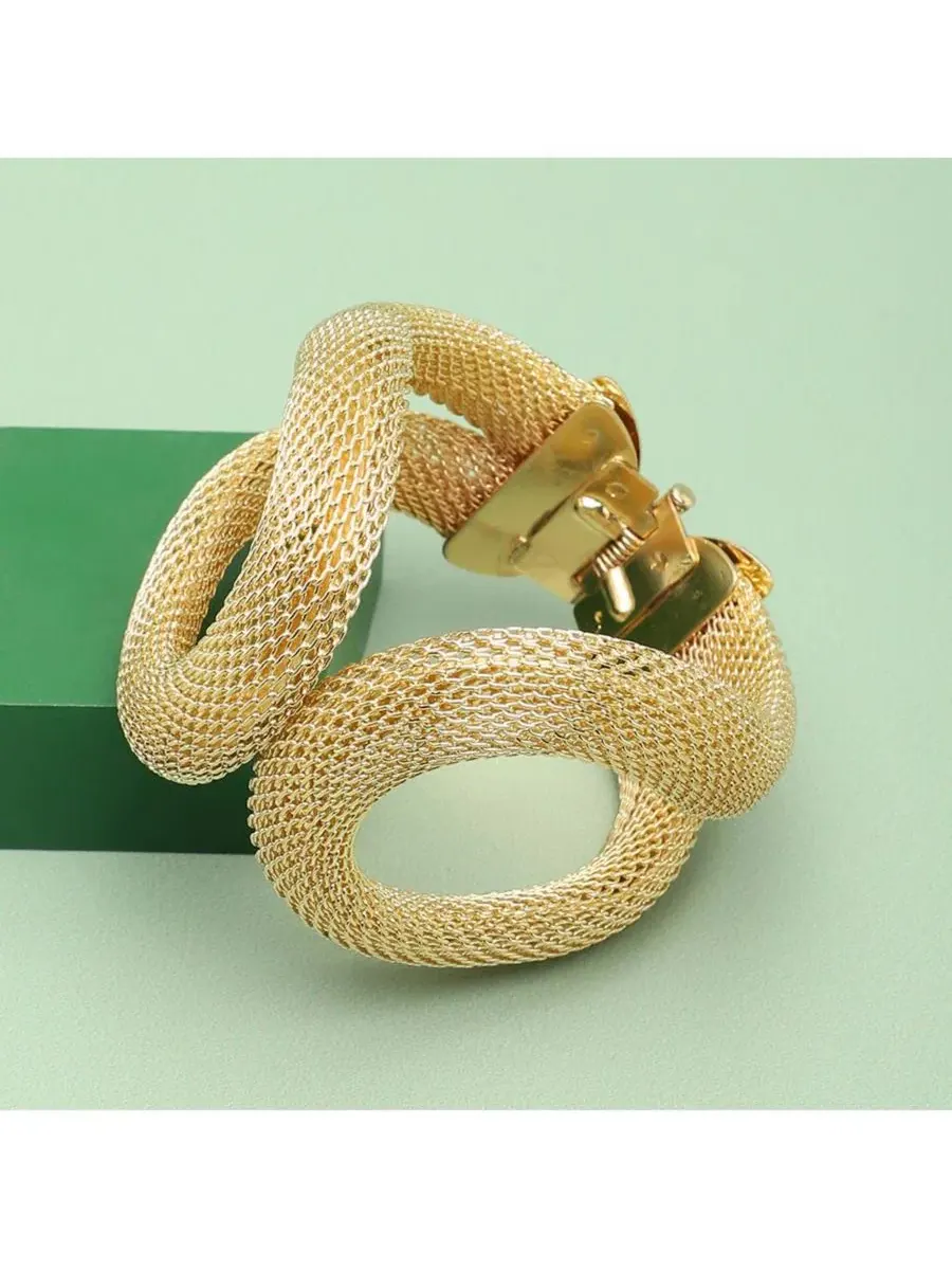 Браслет SOHI Curved Cuff — изображение 3 из 5, оттенок золото