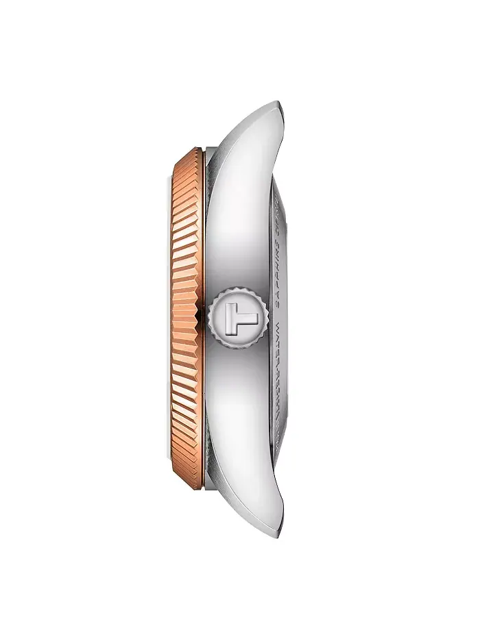 Женские часы Ballade Power с двухцветным браслетом из нержавеющей стали, 30 мм Tissot — изображение 2 из 4