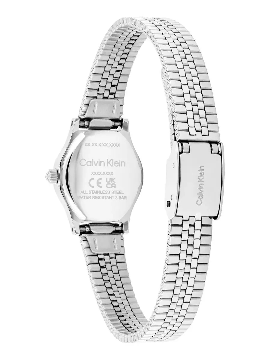 Женские часы CK Contemporary с браслетом из нержавеющей стали, 18 мм Calvin Klein — изображение 3 из 6, оттенок черный