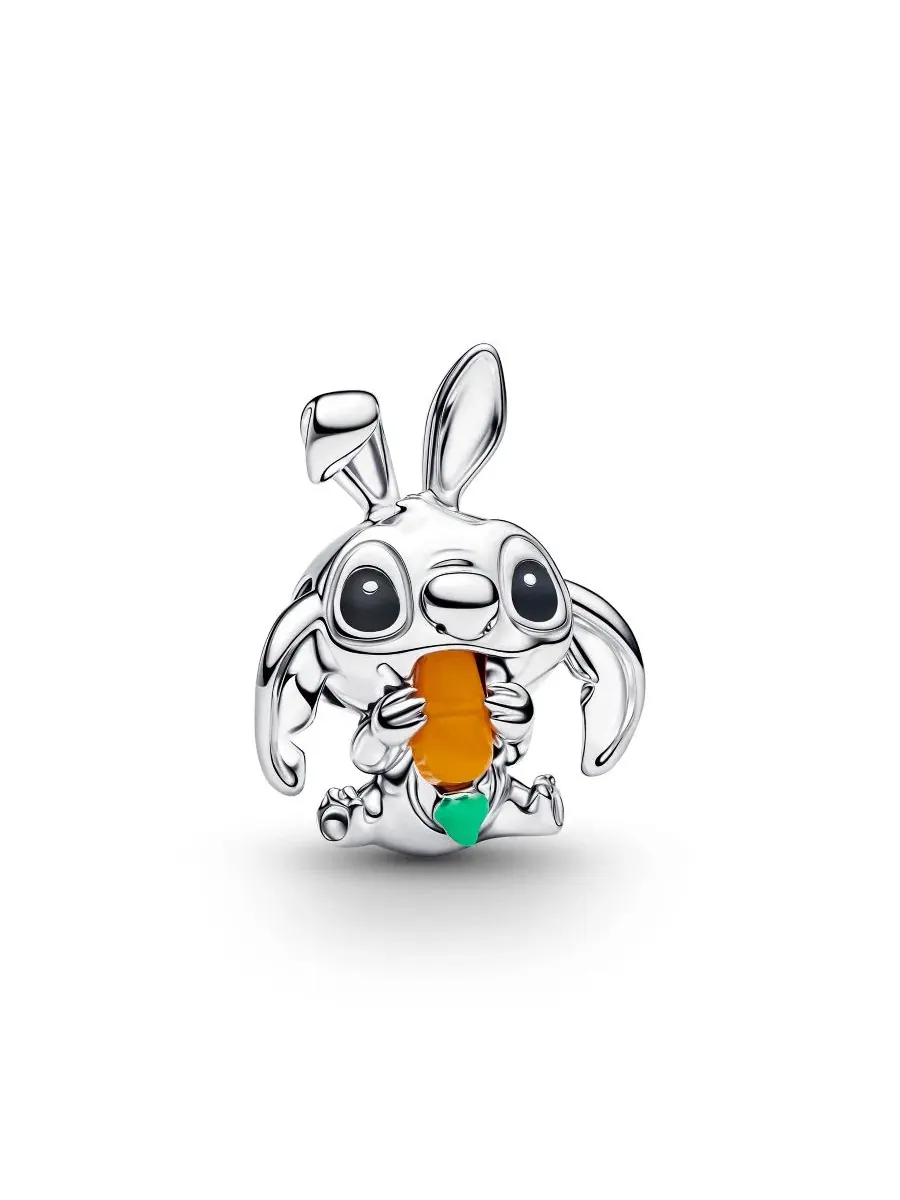 Подвеска с кроликом Stitch — изображение 1 из 4, оттенок серебристый