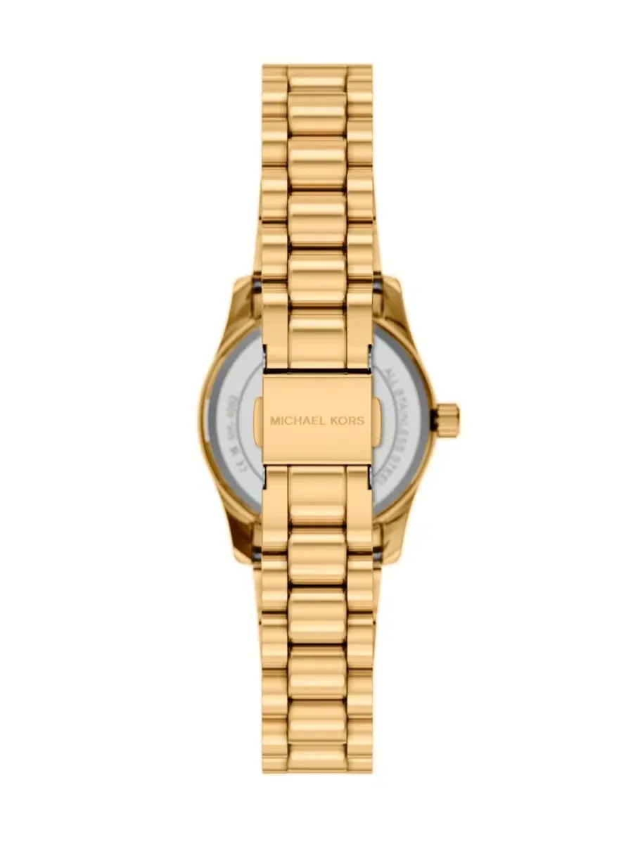 Женские часы Lexington с браслетом и украшением, 26 мм Michael Kors — изображение 2 из 9, оттенок золотистый