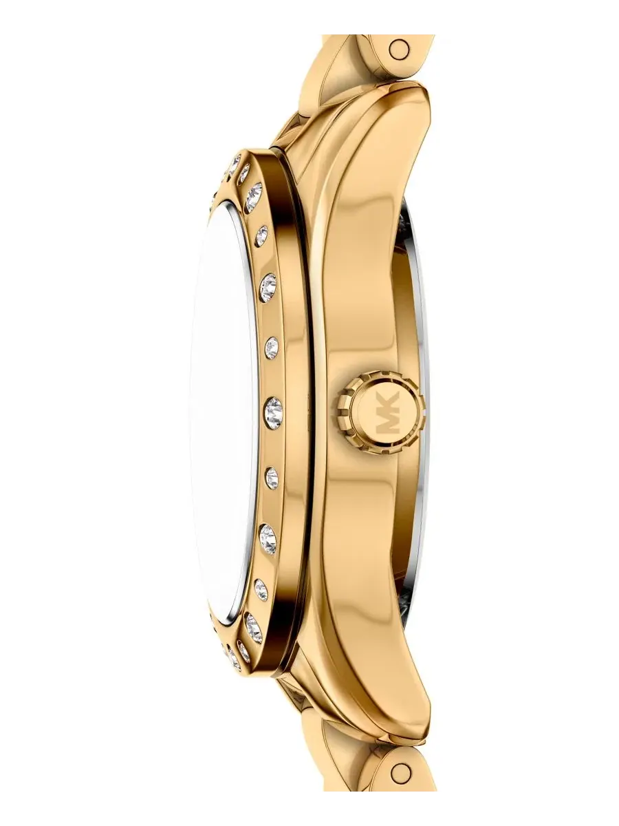 Женские часы Lexington с браслетом и украшением, 26 мм Michael Kors — изображение 3 из 9, оттенок золотистый