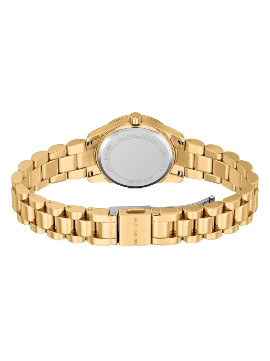 Женские часы Lexington с браслетом и украшением, 26 мм Michael Kors — изображение 4 из 9, оттенок золотистый