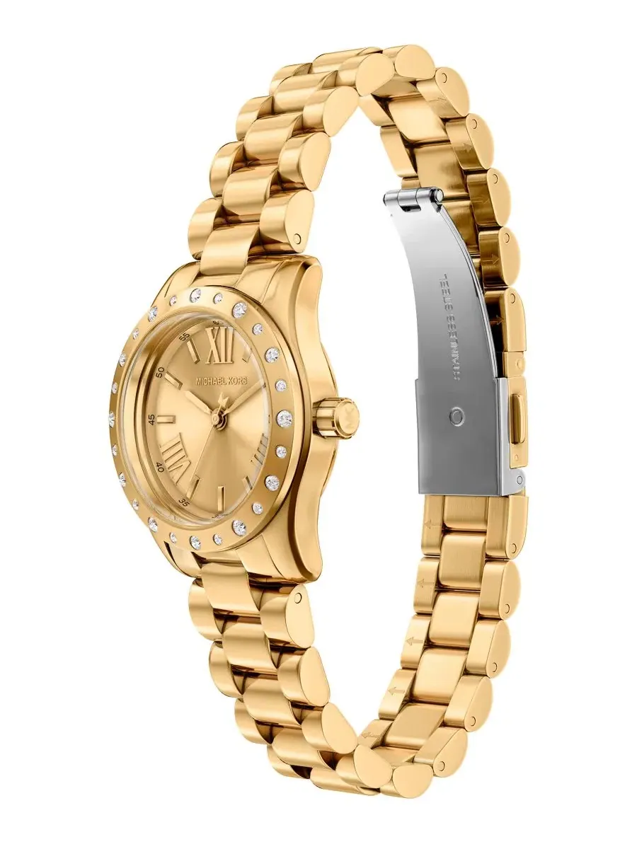 Женские часы Lexington с браслетом и украшением, 26 мм Michael Kors — изображение 5 из 9, оттенок золотистый