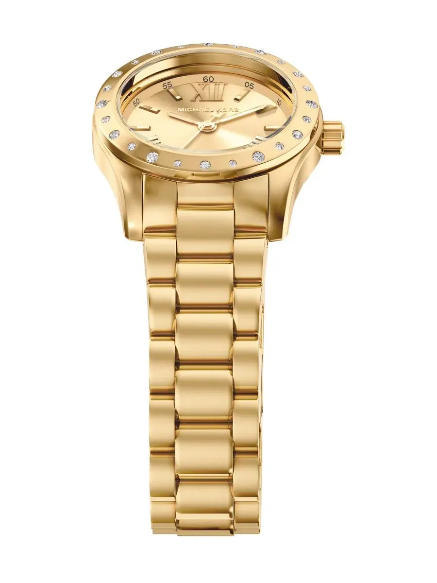 Женские часы Lexington с браслетом и украшением, 26 мм Michael Kors — изображение 8 из 9, оттенок золотистый