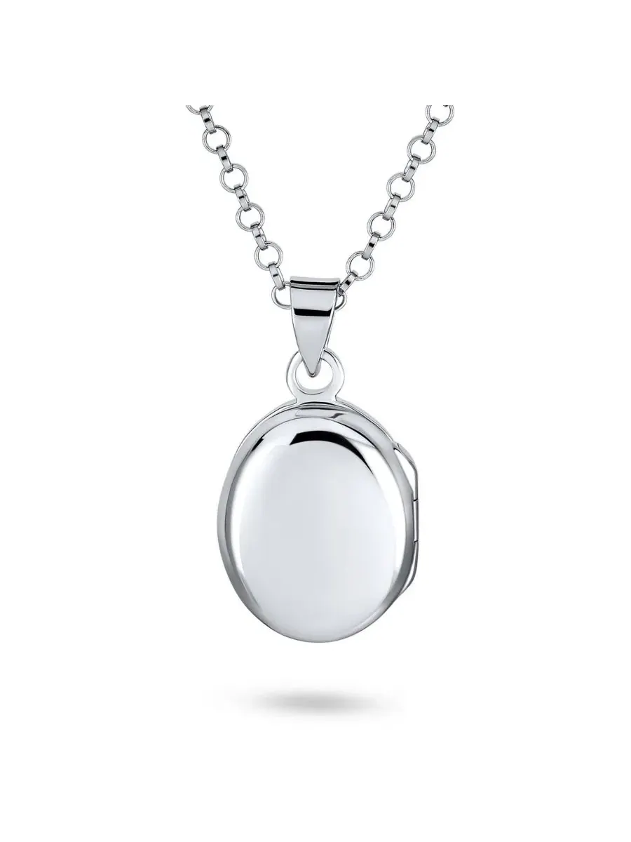 Фото-кулон с цветами и листьями, винтажный стиль, серебро 925 пробы Bling Jewelry — изображение 3 из 5, оттенок серебряный