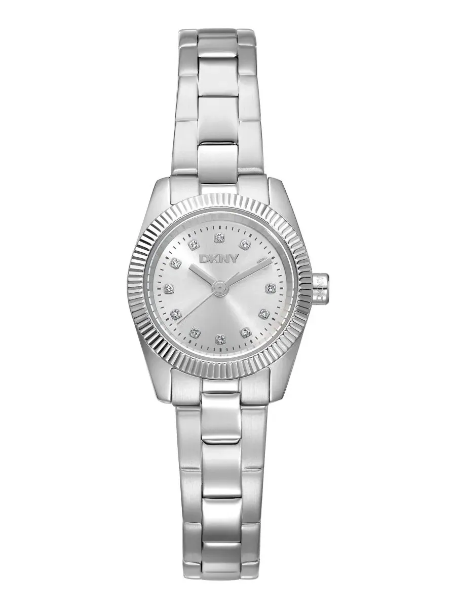 Женские мини-часы из нержавеющей стали DKNY, 23 мм