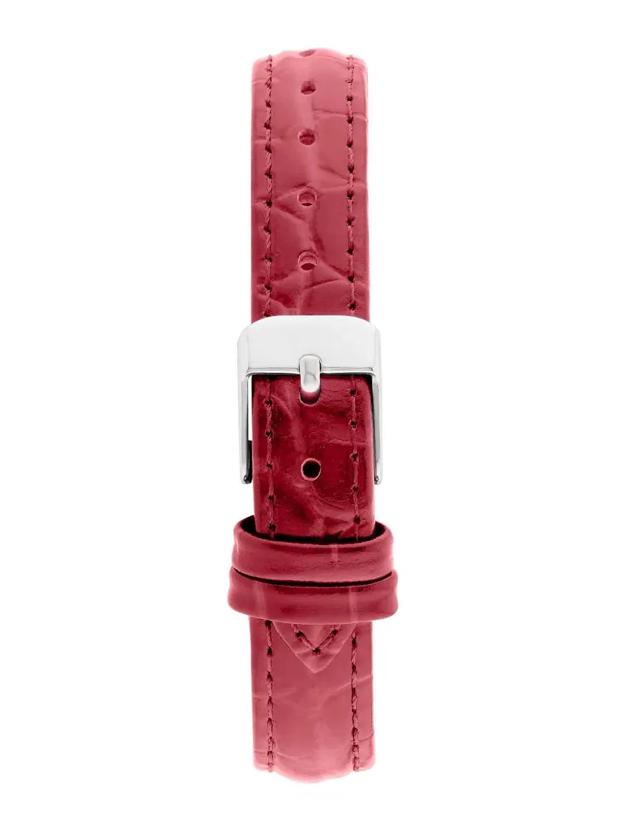 Женские часы Modena Red Leather Strap, 22 мм BCBGMAXAZRIA — изображение 3 из 4, оттенок красный