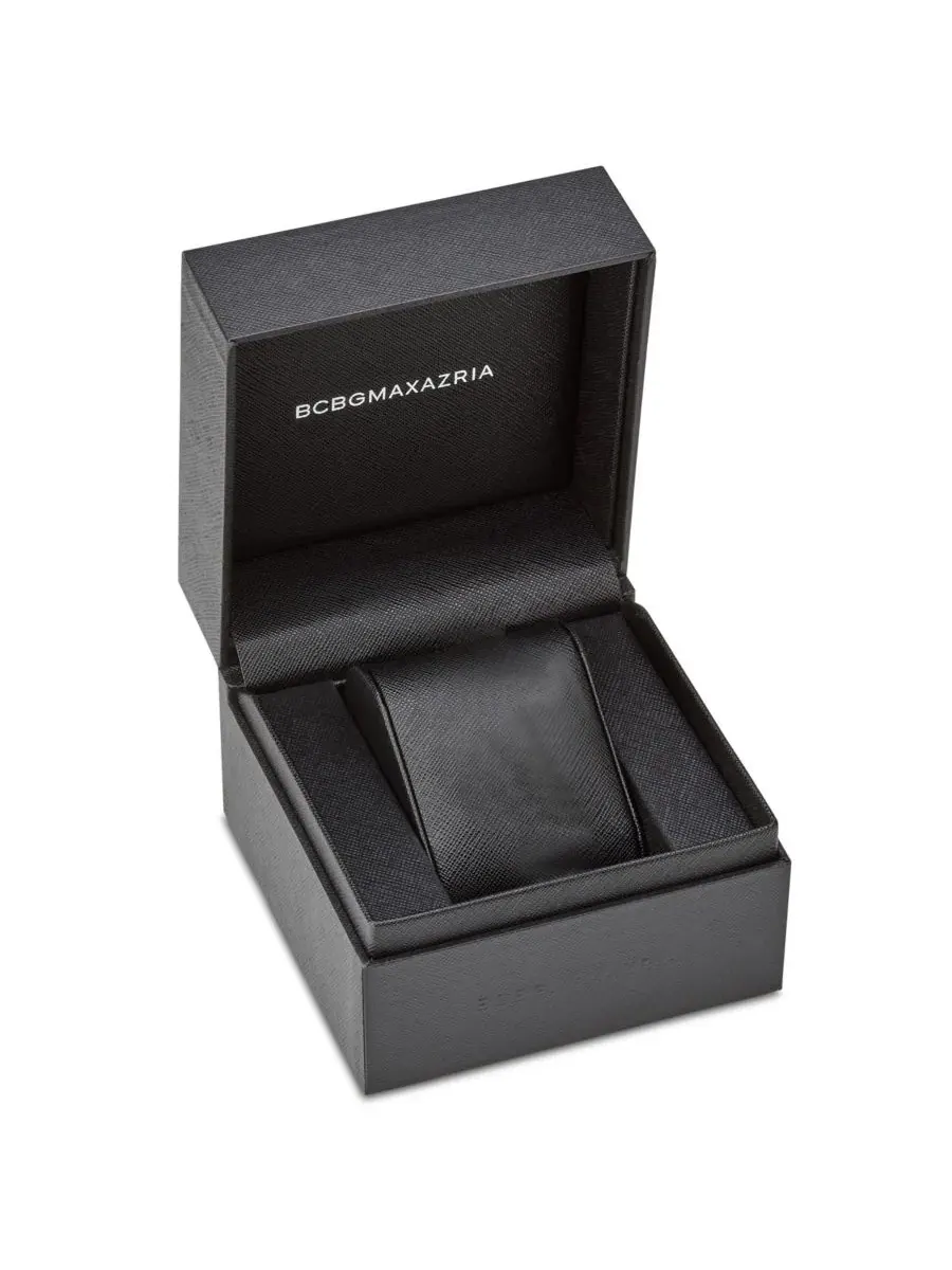 Женские часы Modena Red Leather Strap, 22 мм BCBGMAXAZRIA — изображение 4 из 4, оттенок красный