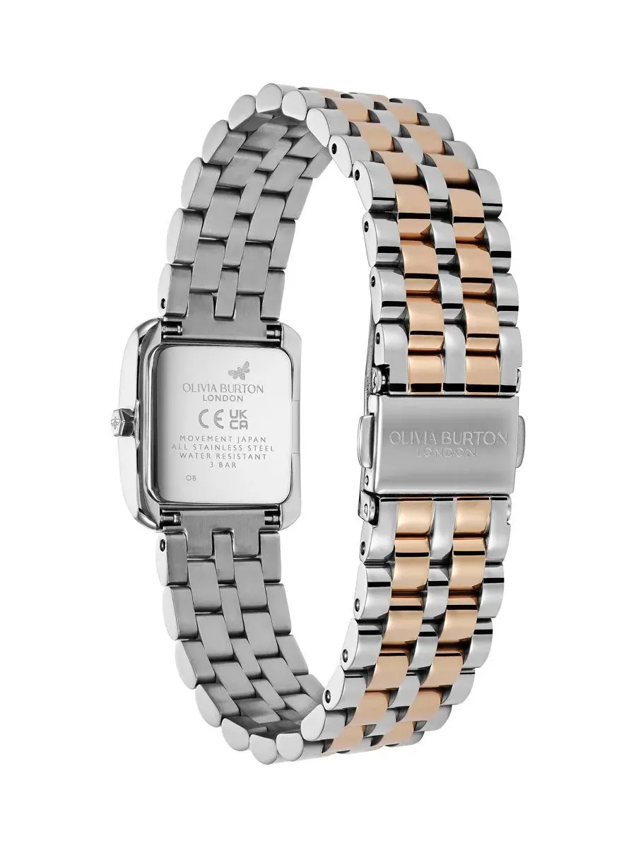 Женские часы Berkley Two-Tone с браслетом из нержавеющей стали, 21 мм Olivia Burton — изображение 2 из 7