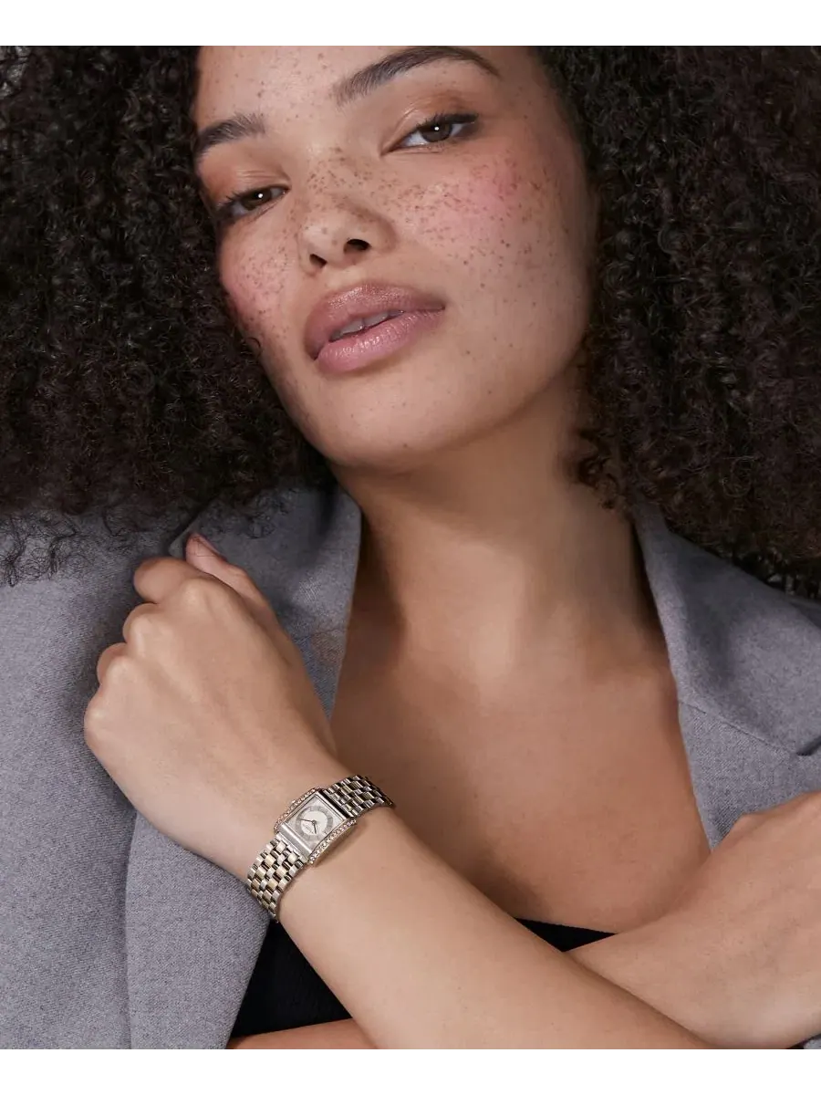 Женские часы Berkley Two-Tone с браслетом из нержавеющей стали, 21 мм Olivia Burton — изображение 6 из 7