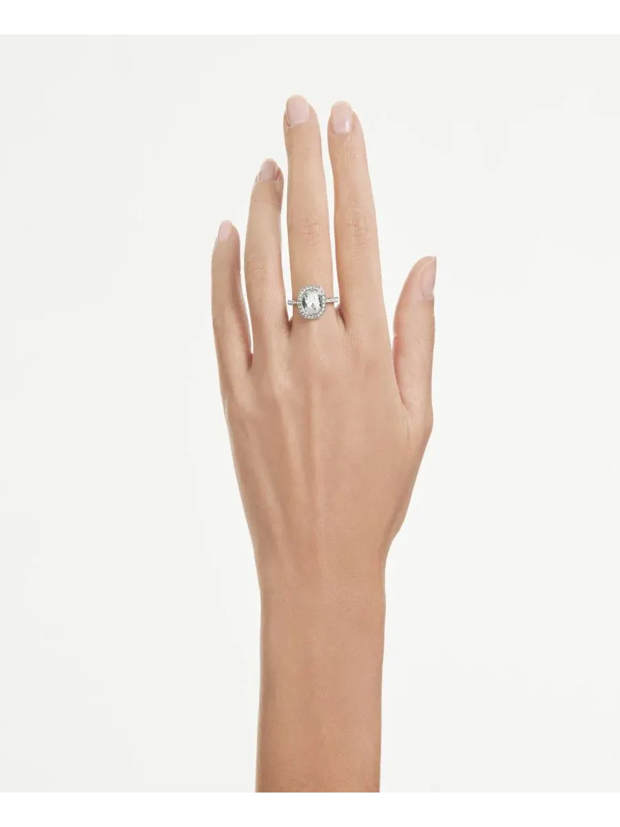 Кольцо с кристаллами Swarovski — изображение 5 из 7, оттенок белый