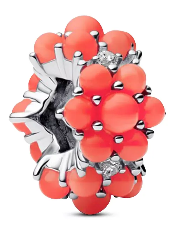 Коралловые океанские подвески Pandora — изображение 1 из 4, оттенок красный