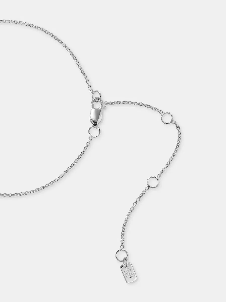 Подвеска-кулон с конским мотивом, 45 см + удлинитель 8 см Lauren Ralph Lauren — изображение 4 из 4, оттенок серебряный