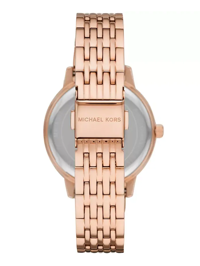 Женские часы-браслет Melissa Rose из нержавеющей стали с позолотой, 35 мм Michael Kors — изображение 2 из 4
