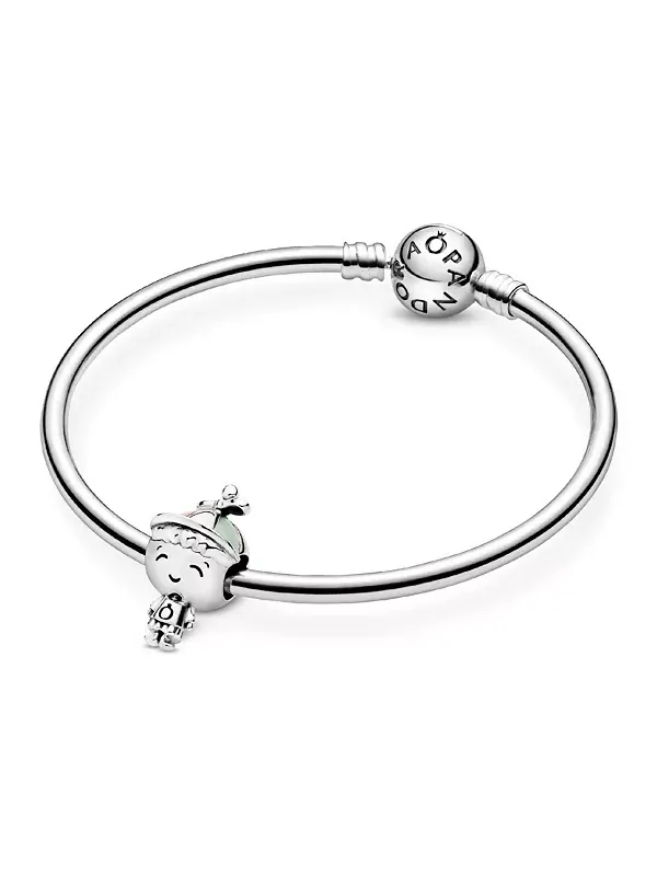 Серебряный брелок для мальчика Pandora — изображение 4 из 4, оттенок мульти