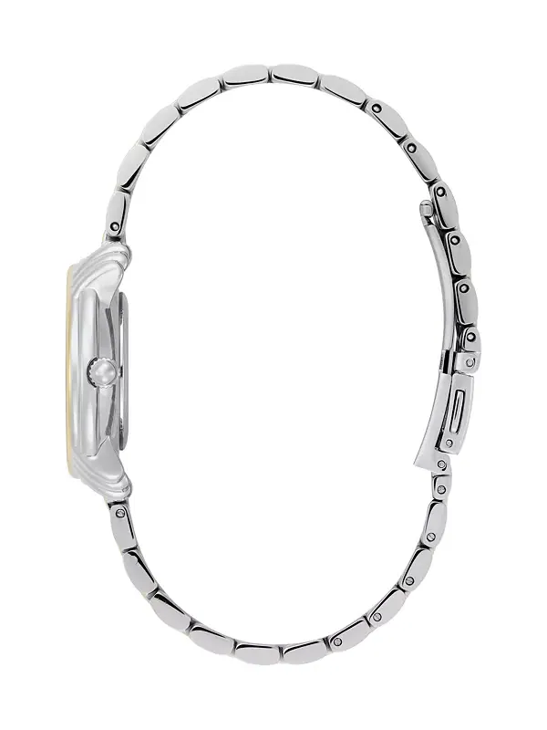Женские часы в стиле ар-деко 2.0 с двухцветным браслетом из нержавеющей стали, 30 мм Olivia Burton — изображение 3 из 4