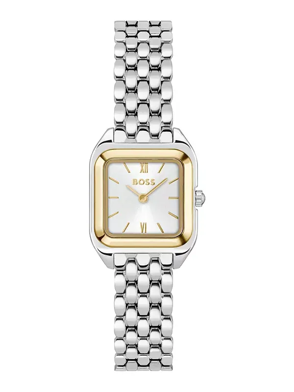 Женские кварцевые мини-часы Mae Petite Basic из нержавеющей стали Hugo Boss — изображение 1 из 3, оттенок серебристый