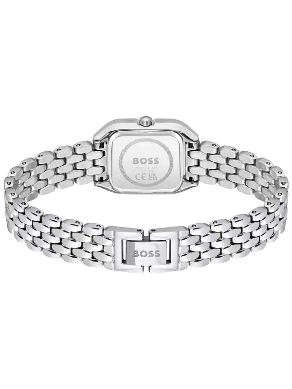 Женские кварцевые мини-часы Mae Petite Basic из нержавеющей стали Hugo Boss — изображение 3 из 3, оттенок серебристый