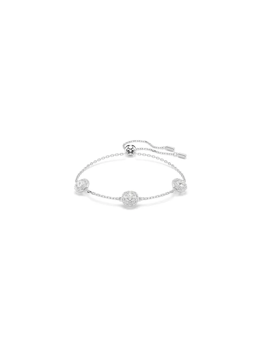 Браслет Swarovski Una Angelic с родиевым покрытием Swarovski — изображение 1 из 8, оттенок серебристый прозрачный