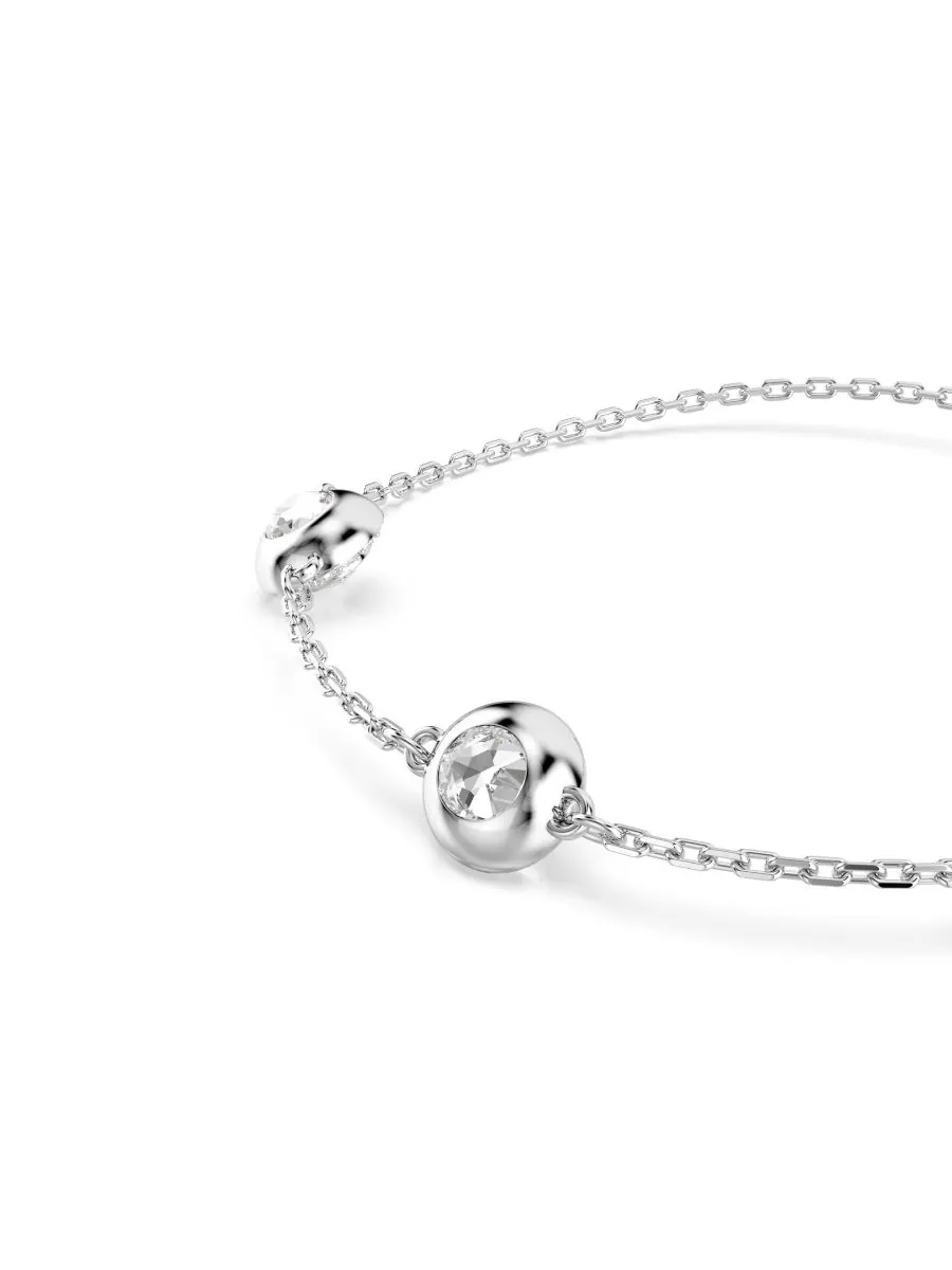 Браслет Swarovski Una Angelic с родиевым покрытием Swarovski — изображение 4 из 8, оттенок серебристый прозрачный