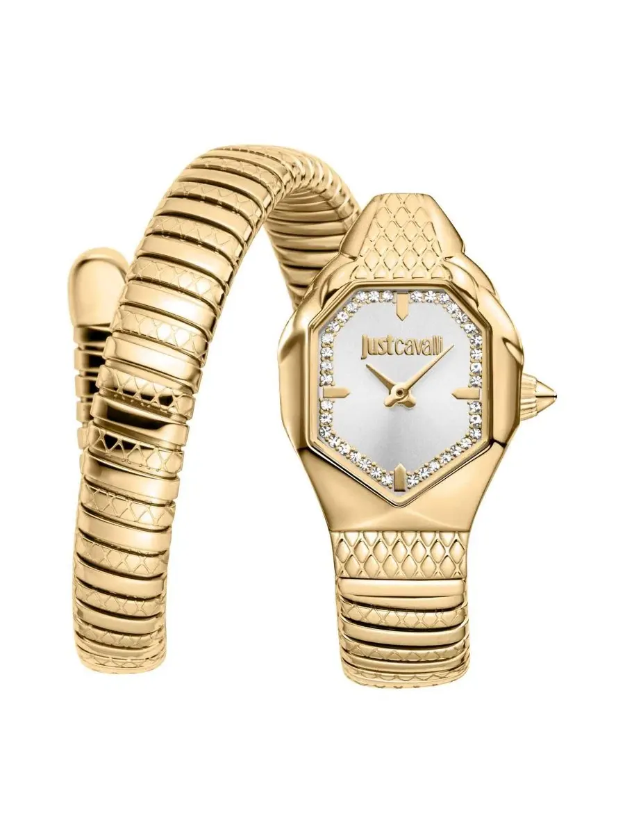 Женские часы Aria Quartz IP Stainless Steel Bracelet Watch Just Cavalli