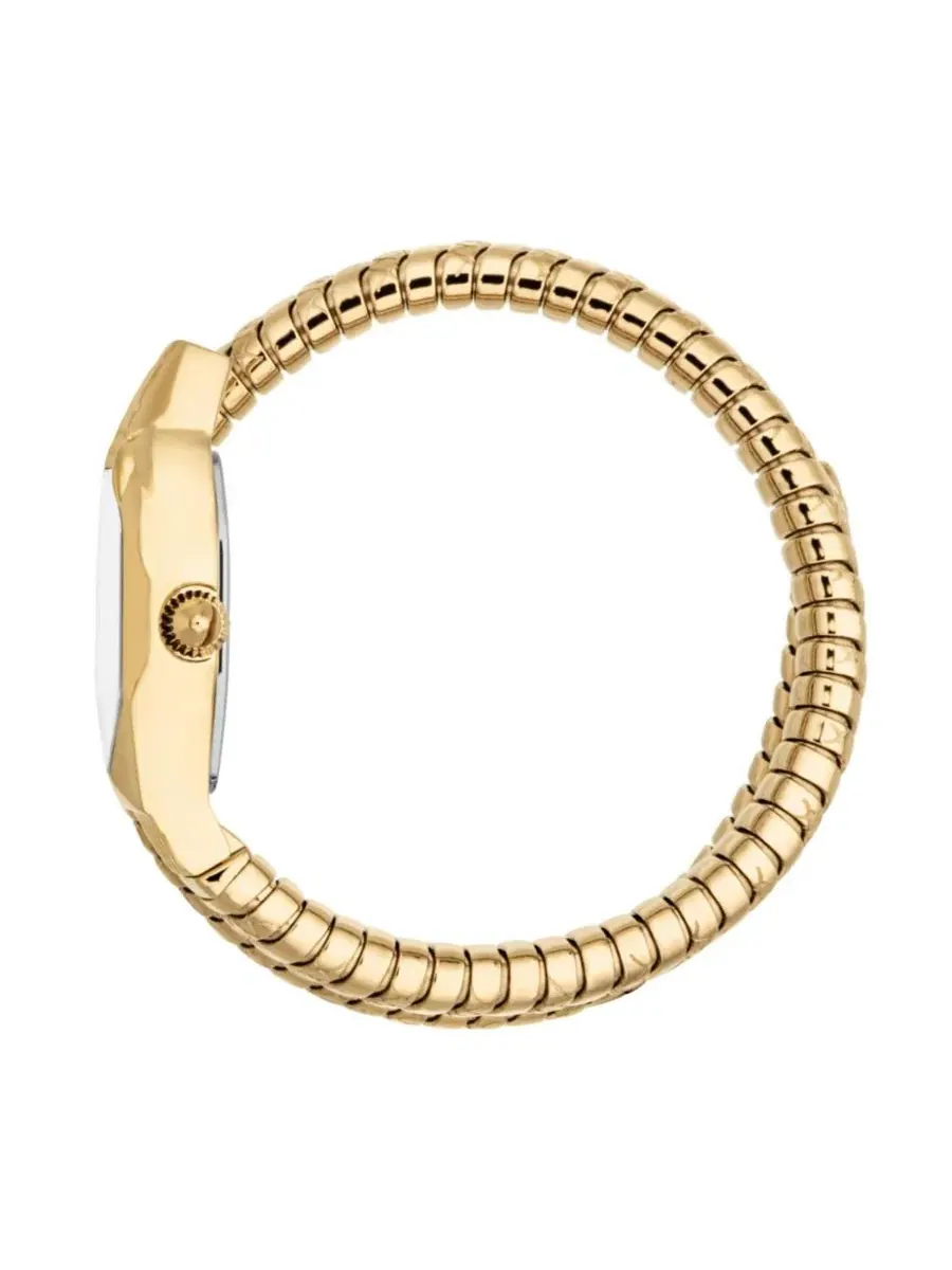 Женские часы Aria Quartz IP Stainless Steel Bracelet Watch Just Cavalli — изображение 3 из 3, оттенок золотистый