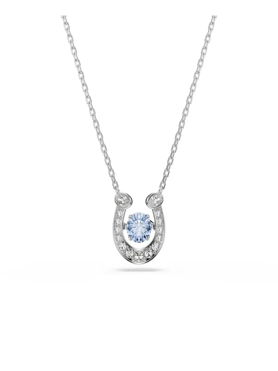 Кулон с подвеской-лошадкой Symbolica Swarovski — изображение 1 из 7, оттенок синий