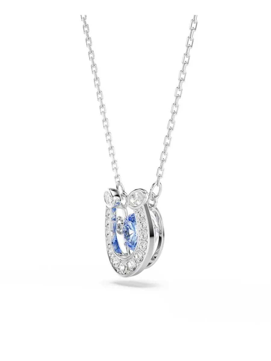 Кулон с подвеской-лошадкой Symbolica Swarovski — изображение 3 из 7, оттенок синий