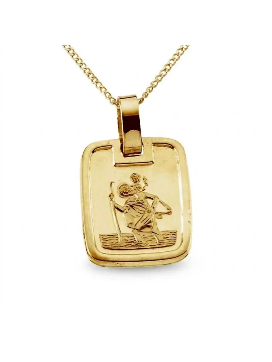 Подвеска-талисман Святой Кристофер Curata Jewelry — изображение 1 из 7, оттенок нет цвета