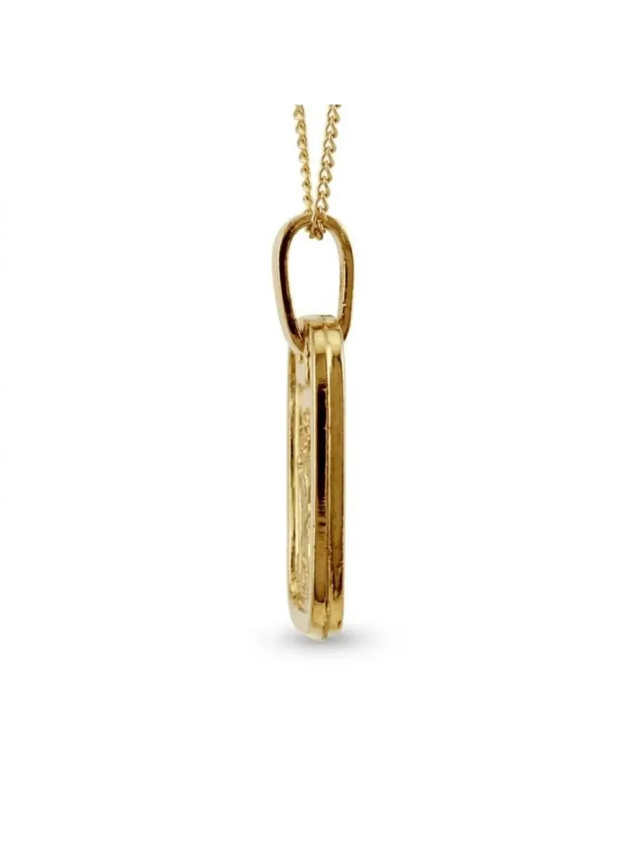 Подвеска-талисман Святой Кристофер Curata Jewelry — изображение 6 из 7, оттенок нет цвета