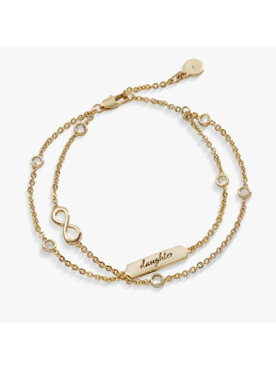 Браслет-цепочка с бесконечностью Daughter Infinity Alex and Ani